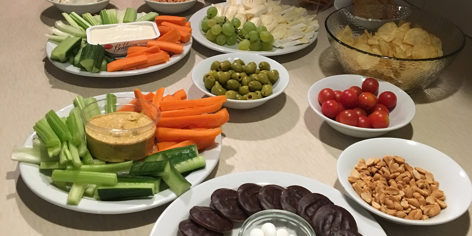 nibbles at a milonga